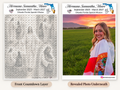 DAILY 17X22'' Sister Missionary Mosaic 18 Month Custom Countdown Calendar